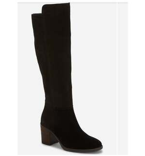 NIB Lucky Bonnay Knee High Leather Boot Black 6.5